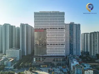 Toàn cảnh tòa nhà Rox-Tower Goldmark City nổi bật tại Bắc Từ Liêm